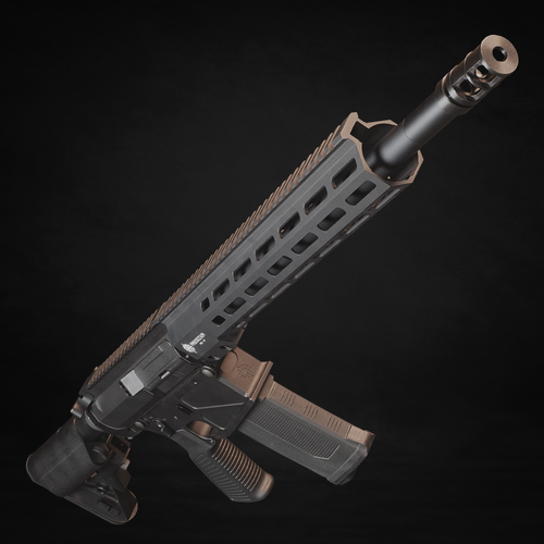 WOLVERINE AIRSOFT MTW-308 MODULAR TRAINING WEAPON TACTICAL EDITION - BLACK