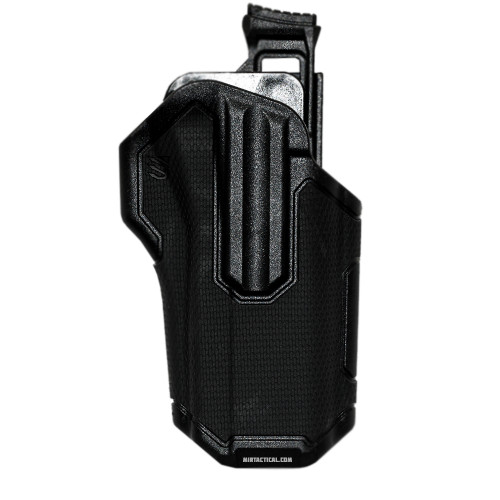 BLACKHAWK OMNIVORE LEVEL 2 MULTIFIT HOLSTER RIGHT HAND - MATTE BLACK