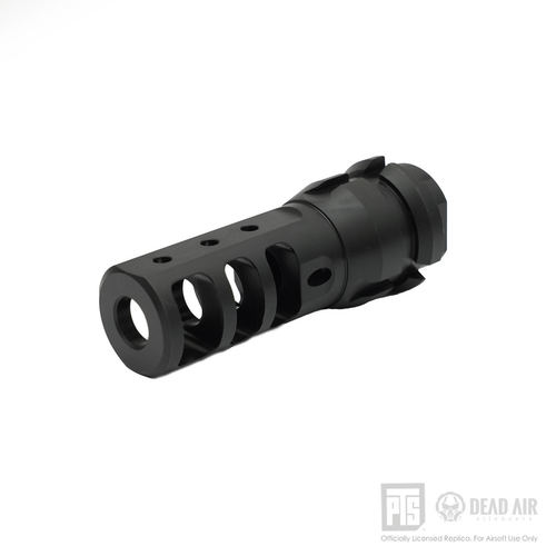 PTS DEAD AIR KEYMO MUZZLE BRAKE 14MM CCW - BLACK