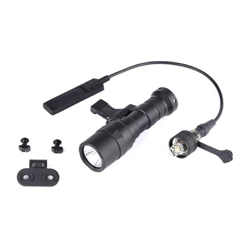 ATLAS CUSTOM WORKS M340C SCOUT LIGHT PRO RAIL MOUNT LED FLASHLIGHT BLACK
