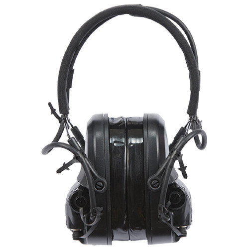 ATLAS CUSTOM WORKS AMP TACTICAL HEADSET NOISE CANCELING HEADPHONES - BLACK