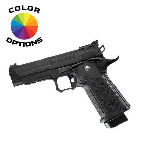 ARCTURUS VANGUARD 4.3" HI-CAPA GAS BLOWBACK AIRSOFT PISTOL [OPTIONS: OPTIC READY / COMPENSATOR / ARS-1 RED DOT]