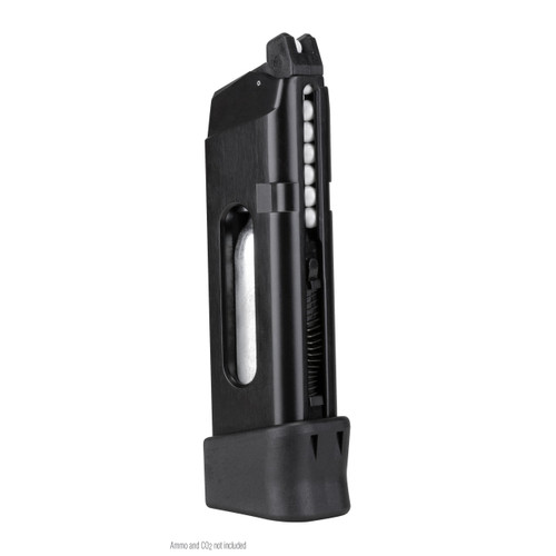 UMAREX/SRC GLOCK 19 GEN5 MOS 17 ROUND CO2 AIRSOFT MAGAZINE - BLACK