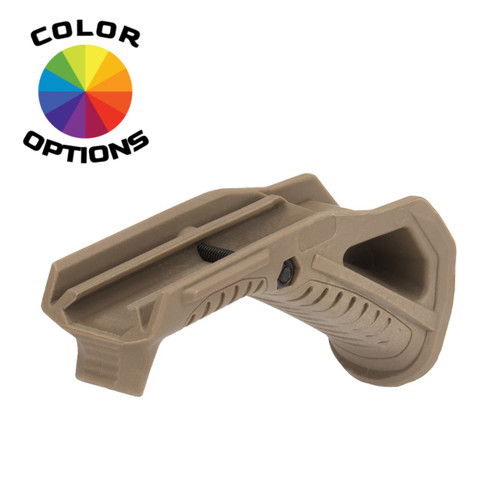 GFORCE PICATINNY GROOVED ANGLED FOREGRIP