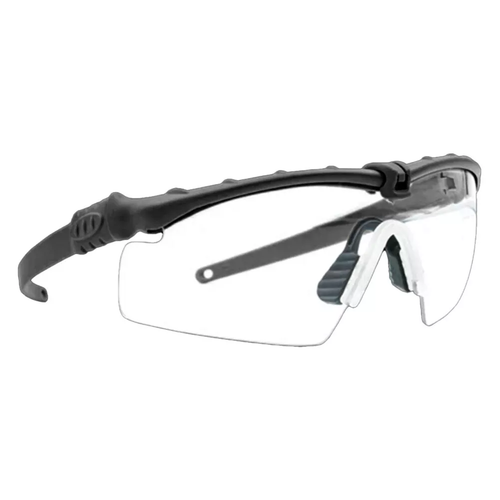 BRAVO AIRSOFT TACTICAL EYE PRO WITH CLEAR LENS BLACK FRAME