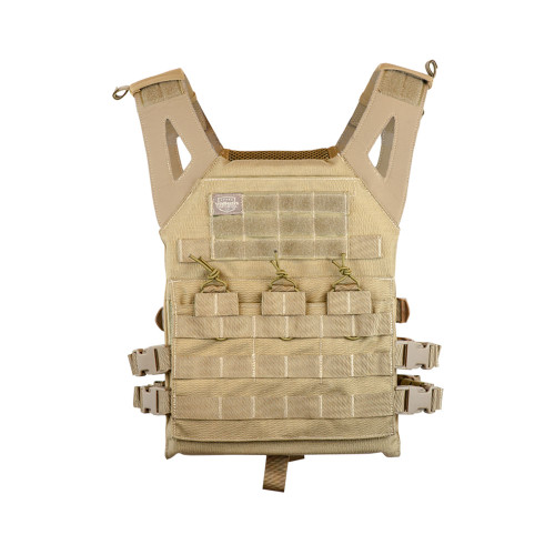 JPC STYLE PLATE CARRIER VERSION II TAN for $59.99 at MiR Tactical