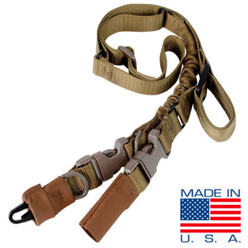STRYKE SINGLE BUNGEE SLING COYOTE for $33.99 at MiR Tactical