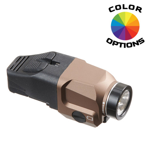 ATLAS CUSTOM WORKS TACTICAL RAIL MOUNTED BUTTON FLASHLIGHT