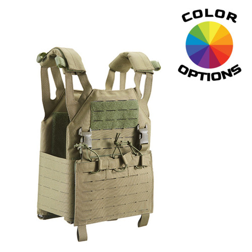 LANCER TACTICAL LASER CUT MOLLE PLATE CARRIER
