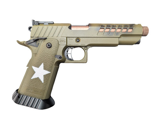 ROCKET LABS "SHERMAN" CUSTOM HI-CAPA GAS BLOWBACK AIRSOFT PISTOL BY MIR TACTICAL