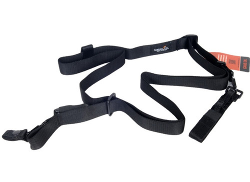 LANCER TACTICAL 3 POINT SLING - BLACK