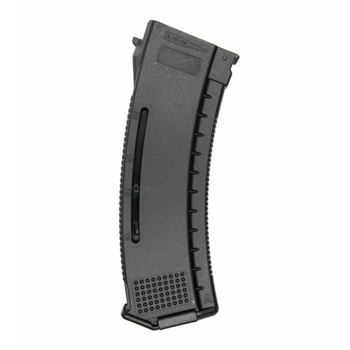 ARCTURUS AK MOD 1 30/200 ROUND VARIABLE CAPACITY WINDOWED EMM AIRSOFT MAGAZINE - BLACK