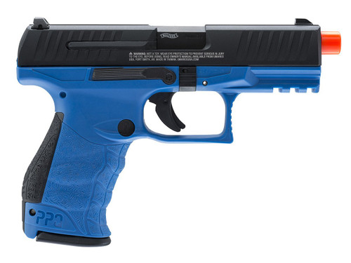 ELITE FORCE WALTHER PPQ M2 GREEN GAS BLOWBACK AIRSOFT PISTOL - BLUE