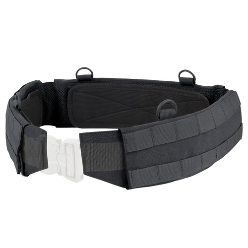 CONDOR SLIM STYLE BATTLE BELT - BLACK - SMALL/MEDIUM