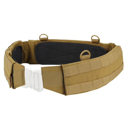 CONDOR SLIM STYLE BATTLE BELT - COYOTE BROWN - LARGE/X-LARGE