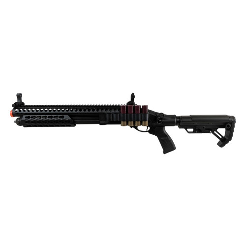 JAG ARMS GAS SCATTERGUN SPX2 AIRSOFT SHOTGUN - BLACK