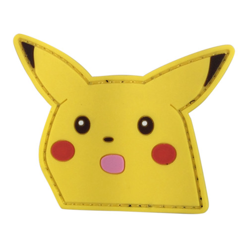 PIKACHU SHOOK FACE PATCH W/LOOP for $9.99 at MiR Tactical