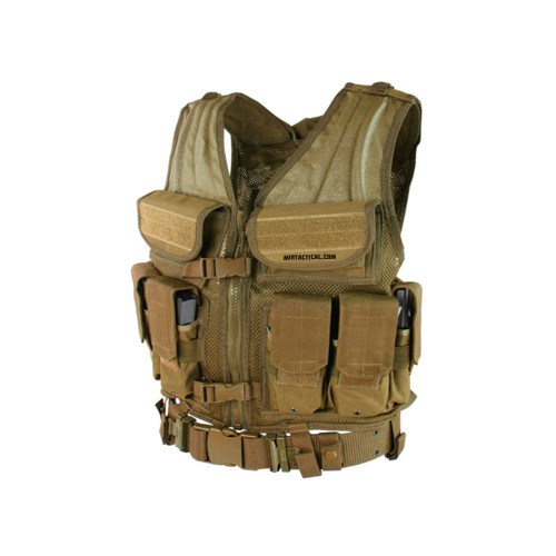 ELITE TACTICAL VEST COYOTE for $59.99 at MiR Tactical