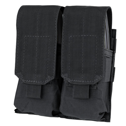 DOUBLE M4 MAG POUCH BLACK for $14.99 at MiR Tactical