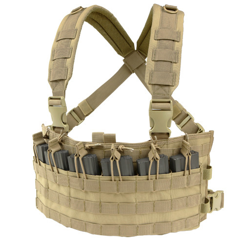 RAPID ASSAULT CHEST RIG TAN for $33.99 at MiR Tactical