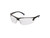 ASG PROTECTIVE GLASSES WITH ADJUSTABLE TEMPLES CLEAR LENSE