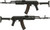 LCT STK-74 TACTICAL AK FULL METAL AEG - BLACK