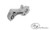 AIRSOFT MASTERPIECE CNC STEEL HAMMER & SEAR SET FOR MARUI HI-CAPA INFINITY SV SILVER