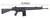 LCT LC-3A3 AEG AIRSOFT RIFLE W/ WIDE HANDGUARD - BLACK