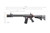 LANCER TACTICAL GEN 2 M4 SPR INTERCEPTOR AEG AIRSOFT RIFLE - BLACK/RED