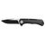 KERSHAW SHOWTIME FOLDING KNIFE WITH 3" BLADE AND SPEEDSAFE ASSISTED OPENING - STAINLESS STEEL / BLACK OXIDE FINISH / BLACK HANDLE