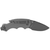 KERSHAW SHUFFLE DIY FOLDING KNIFE WITH 2.4" BLADE / BOTTLE OPENER / BIT DRIVER - STAINLESS STEEL / GRAY HANDLE