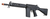 CLASSIC ARMY DSA INC. LICENSED SA58 CARBINE FULL LENGTH AEG AIRSOFT RIFLE - BLACK