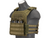 LANCER TACTICAL SKELETONIZED CUMMERBUND TACTICAL VEST - OLIVE DRAB