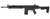 LCT LC-3 AR AEG AIRSOFT RIFLE W/ RIS HANDRAIL AND AR STOCK - BLACK