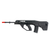 KWA LITHGOW ARMS LICENSED F90 GAS BLOWBACK AIRSOFT RIFLE - BLACK