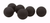 UMAREX T4E RUBBER BALL .68 CAL 100 COUNT - BLACK