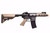 ELITE FORCE M4/M16 CQCX MLOK RAIL AEG AIRSOFT RIFLE W/ BUILT-IN EYE TRACER - BLACK / TAN