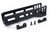 ATLAS CUSTOM WORKS AKM LOWER ALUMINUM HANDGUARD FOR LCT / GHK / DBOYS AK SERIES AIRSOFT RIFLES - BLACK