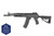 ARCTURUS AK12K COMPACT FE AEG AIRSOFT RIFLE - BLACK