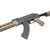 ELITE FORCE AKX AEG AIRSOFT RIFLE W/ EYETRACE HOPUP UNIT - BLACK/TAN