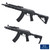 ARCTURUS ADVANCED TACTICAL AK MOD1 SERIES AEG FE - BLACK