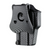 AMOMAX MULTI-FIT OWB TACTICAL PISTOL HOLSTER CARBON FIBER - RIGHT HAND
