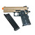 VALKEN 5.1' HI-CAPA GREEN GAS BLOWBACK AIRSOFT PISTOL - FDE