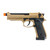 VALKEN 5.1' HI-CAPA GREEN GAS BLOWBACK AIRSOFT PISTOL - FDE