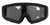 LANCER TACTICAL RAGE PROTECTIVE GOGGLE 3 LENSES