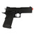 JAG GM4 4.3' HI-CAPA GREEN GAS BLOWBACK AIRSOFT PISTOL - BLACK