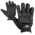 V-TAC PLASTIC BACK BLACK MEDIUM TACTICAL GLOVE