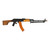 LANCER TACTICAL RPK AIRSOFT LMG AEG - BLACK