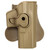 G SERIES MOLDED HOLSTER FDE RT HAND