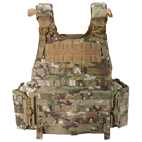 LANCER TACTICAL QUICK RELEASE LARGE PLATE CARRIER - MULTICAM - MiR Tactical